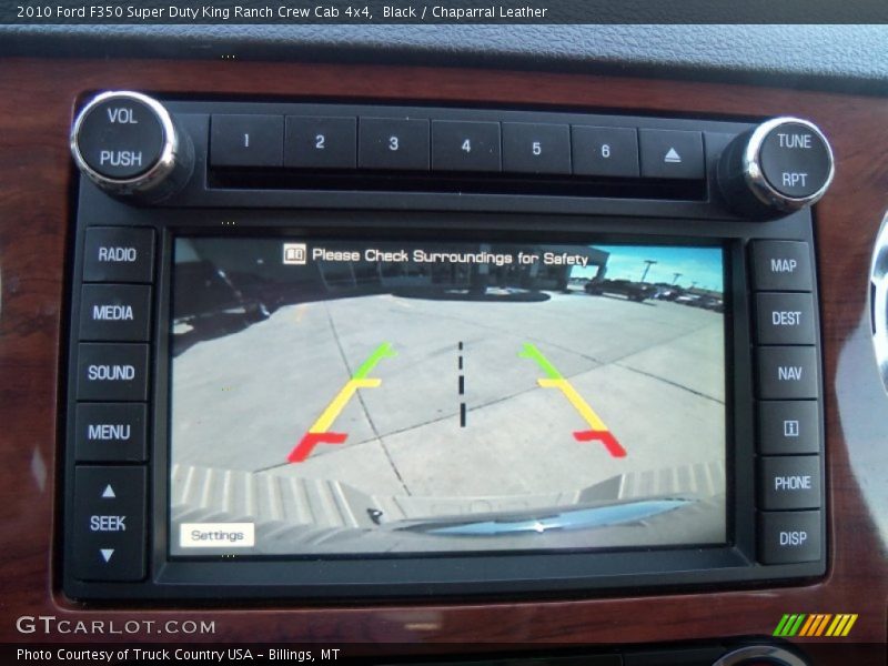 Black / Chaparral Leather 2010 Ford F350 Super Duty King Ranch Crew Cab 4x4