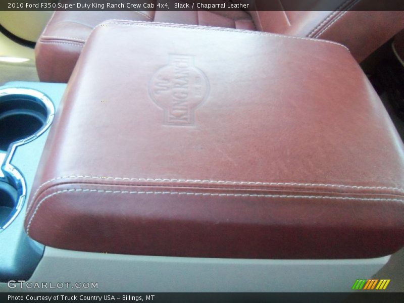 Black / Chaparral Leather 2010 Ford F350 Super Duty King Ranch Crew Cab 4x4