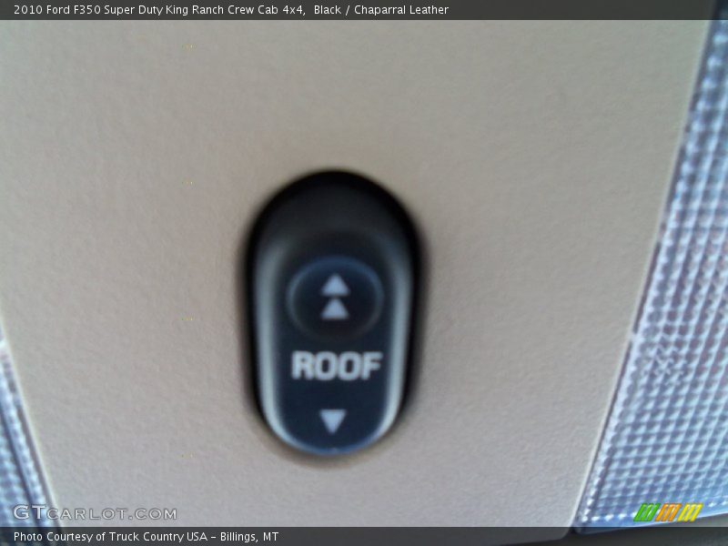 Black / Chaparral Leather 2010 Ford F350 Super Duty King Ranch Crew Cab 4x4