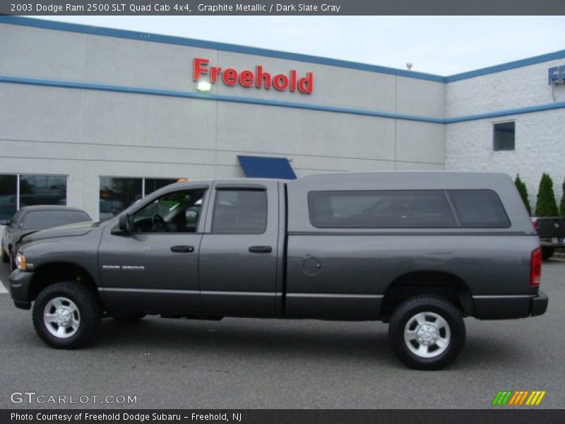 Graphite Metallic / Dark Slate Gray 2003 Dodge Ram 2500 SLT Quad Cab 4x4