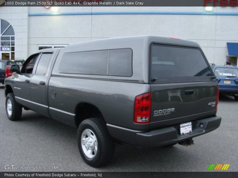 Graphite Metallic / Dark Slate Gray 2003 Dodge Ram 2500 SLT Quad Cab 4x4