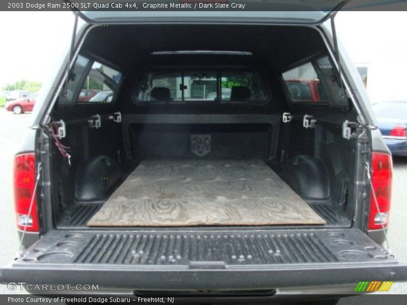 Graphite Metallic / Dark Slate Gray 2003 Dodge Ram 2500 SLT Quad Cab 4x4
