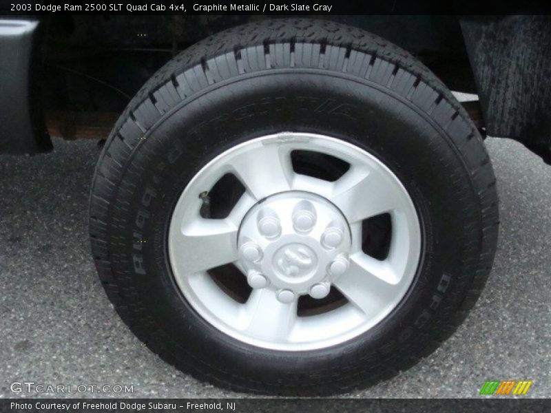 Graphite Metallic / Dark Slate Gray 2003 Dodge Ram 2500 SLT Quad Cab 4x4
