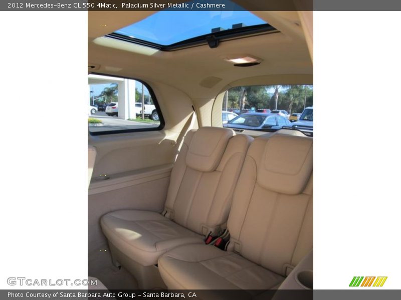 Paladium Silver Metallic / Cashmere 2012 Mercedes-Benz GL 550 4Matic