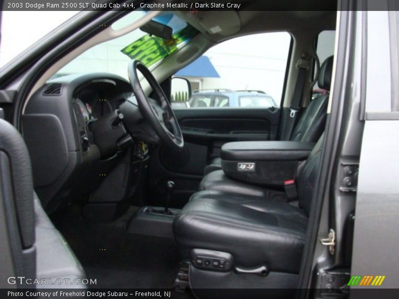 Graphite Metallic / Dark Slate Gray 2003 Dodge Ram 2500 SLT Quad Cab 4x4