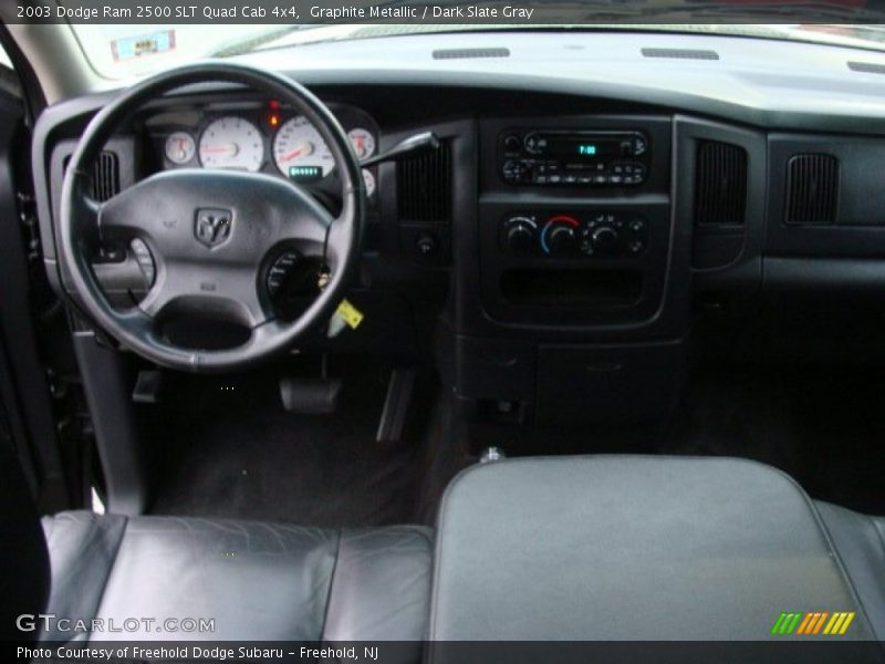 Graphite Metallic / Dark Slate Gray 2003 Dodge Ram 2500 SLT Quad Cab 4x4