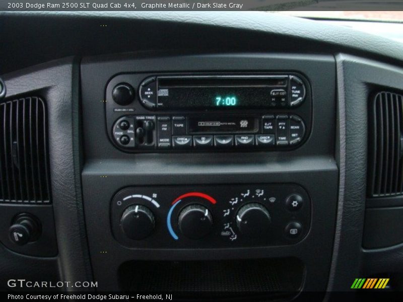Graphite Metallic / Dark Slate Gray 2003 Dodge Ram 2500 SLT Quad Cab 4x4