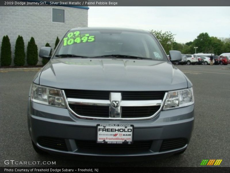 Silver Steel Metallic / Pastel Pebble Beige 2009 Dodge Journey SXT