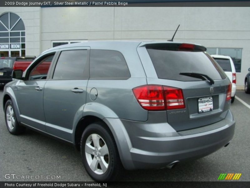 Silver Steel Metallic / Pastel Pebble Beige 2009 Dodge Journey SXT