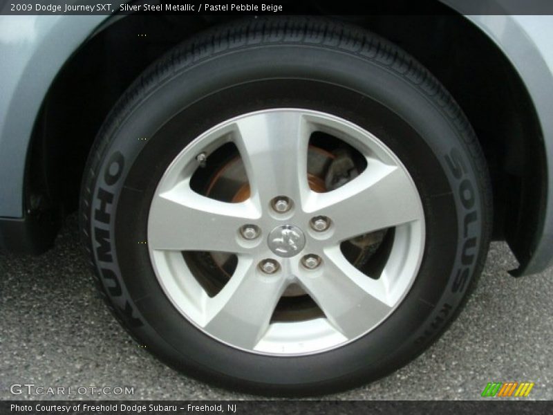 Silver Steel Metallic / Pastel Pebble Beige 2009 Dodge Journey SXT