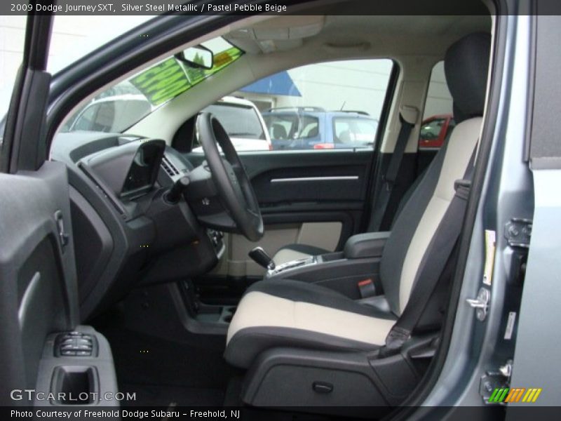 Silver Steel Metallic / Pastel Pebble Beige 2009 Dodge Journey SXT