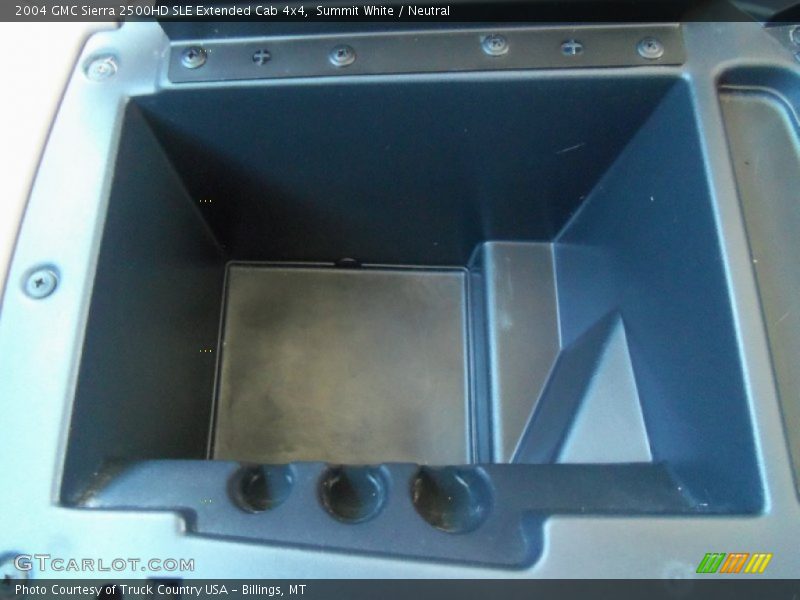 Summit White / Neutral 2004 GMC Sierra 2500HD SLE Extended Cab 4x4