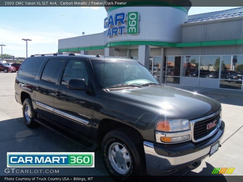 Carbon Metallic / Pewter/Dark Pewter 2003 GMC Yukon XL SLT 4x4