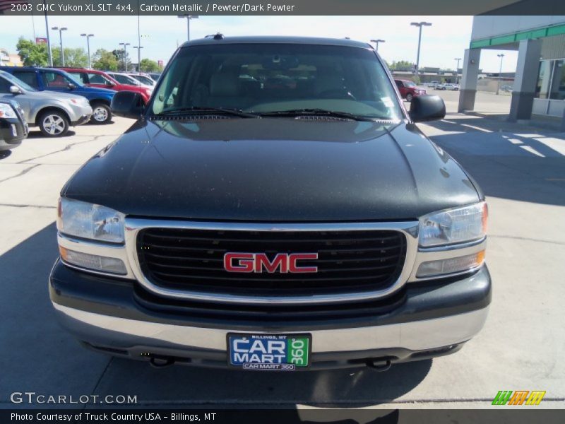 Carbon Metallic / Pewter/Dark Pewter 2003 GMC Yukon XL SLT 4x4