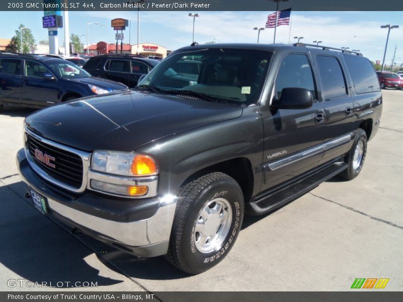 Carbon Metallic / Pewter/Dark Pewter 2003 GMC Yukon XL SLT 4x4