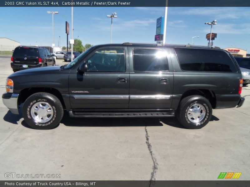 Carbon Metallic / Pewter/Dark Pewter 2003 GMC Yukon XL SLT 4x4