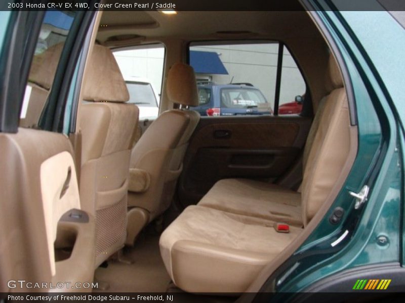 Clover Green Pearl / Saddle 2003 Honda CR-V EX 4WD