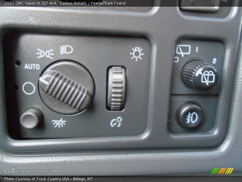 Carbon Metallic / Pewter/Dark Pewter 2003 GMC Yukon XL SLT 4x4