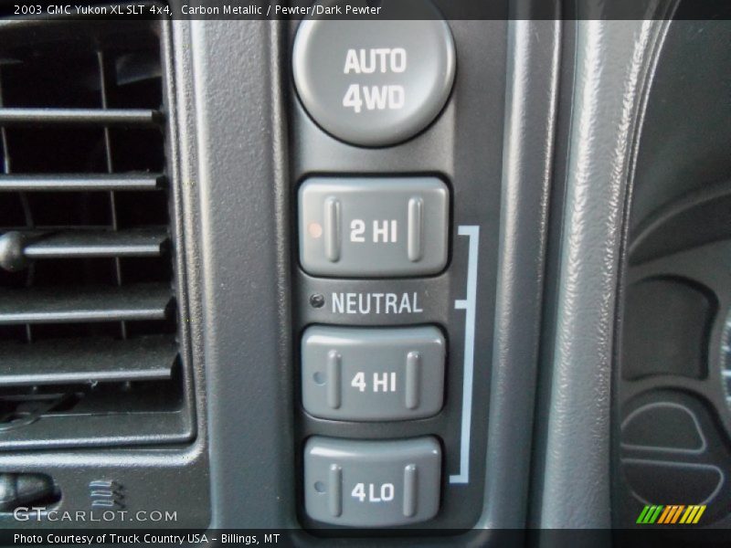 Carbon Metallic / Pewter/Dark Pewter 2003 GMC Yukon XL SLT 4x4