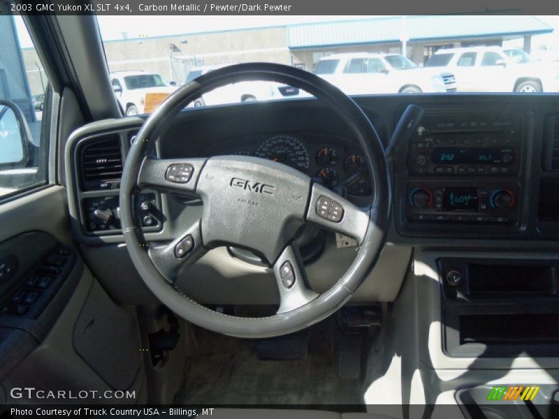 Carbon Metallic / Pewter/Dark Pewter 2003 GMC Yukon XL SLT 4x4