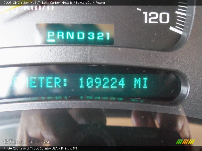 Carbon Metallic / Pewter/Dark Pewter 2003 GMC Yukon XL SLT 4x4