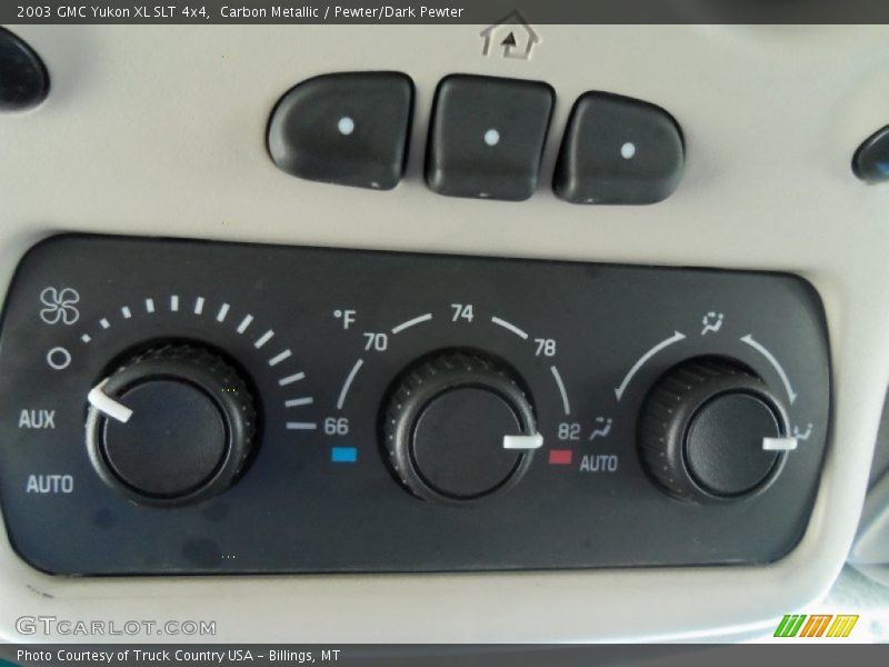 Carbon Metallic / Pewter/Dark Pewter 2003 GMC Yukon XL SLT 4x4