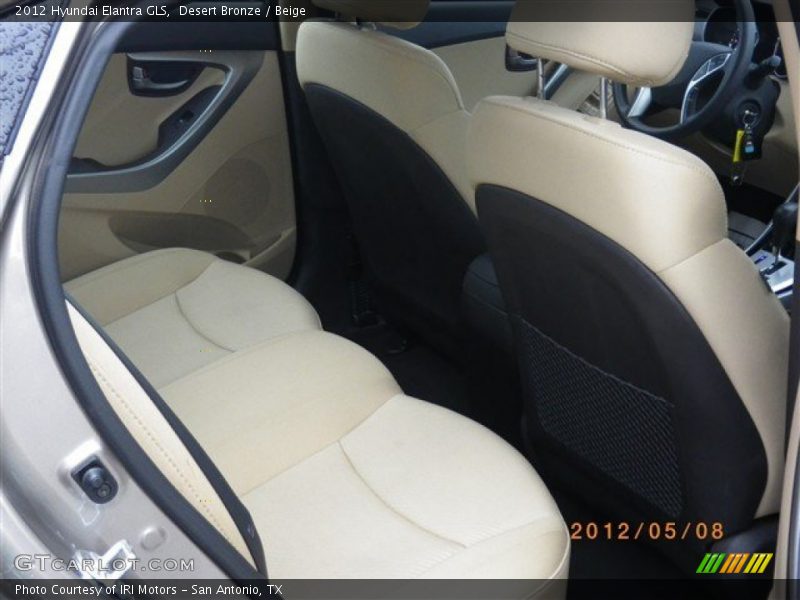 Desert Bronze / Beige 2012 Hyundai Elantra GLS
