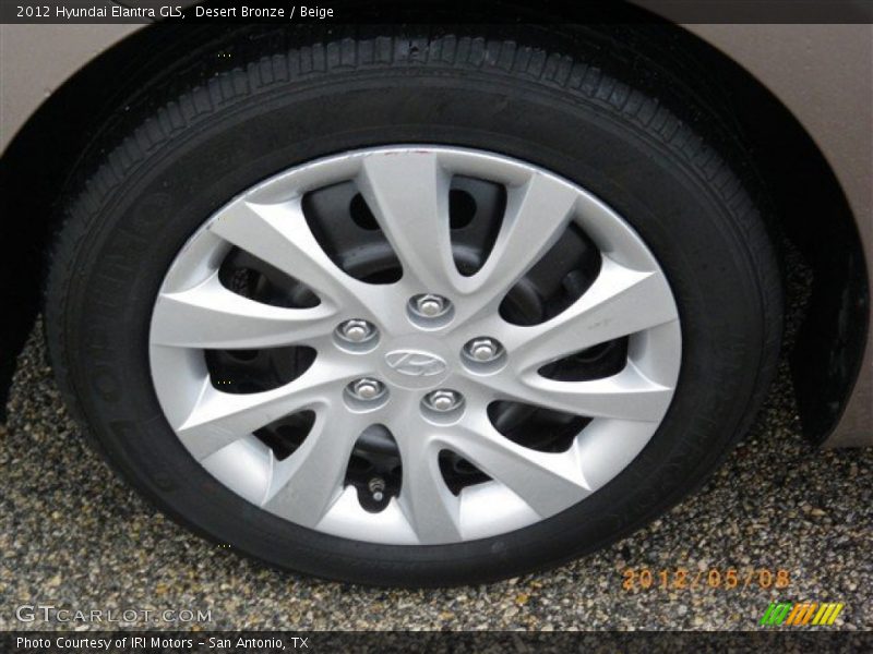 Desert Bronze / Beige 2012 Hyundai Elantra GLS