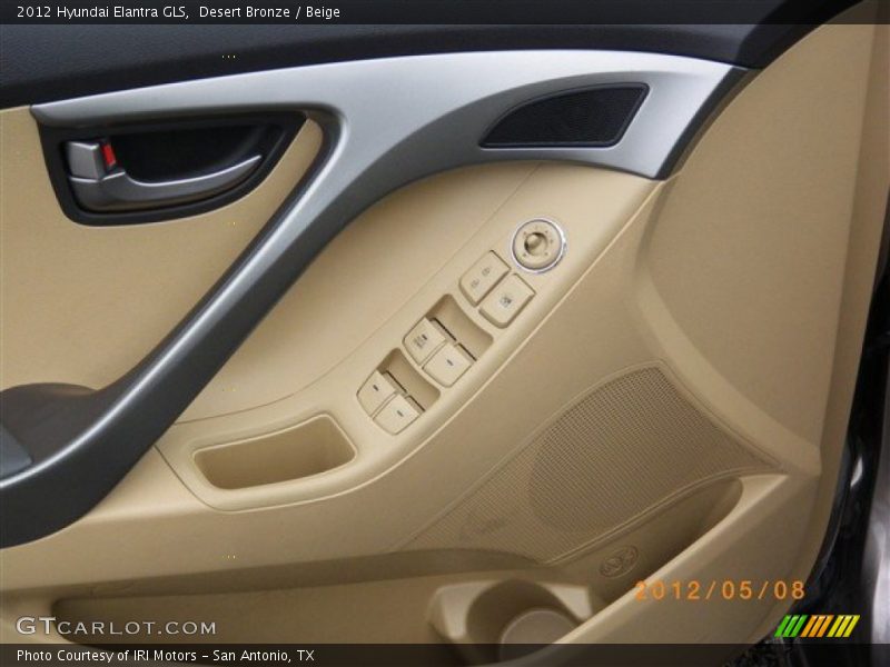 Desert Bronze / Beige 2012 Hyundai Elantra GLS