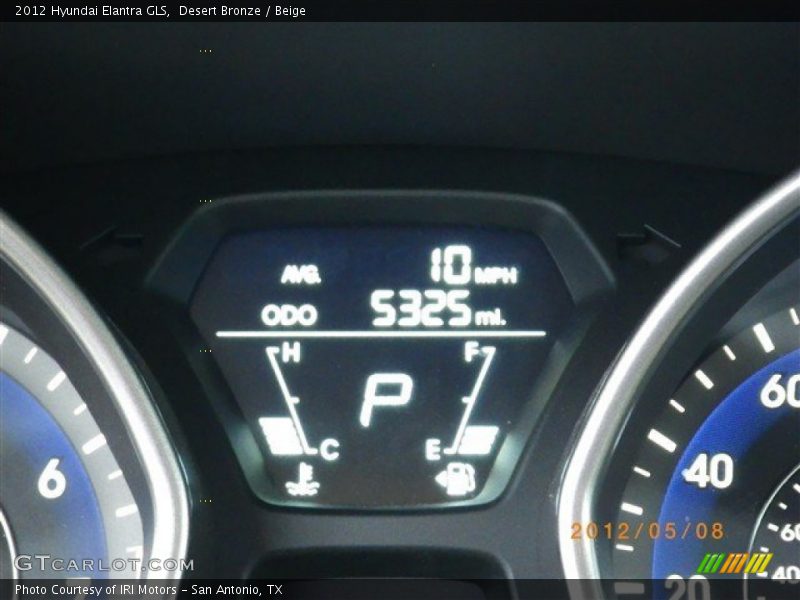 Desert Bronze / Beige 2012 Hyundai Elantra GLS