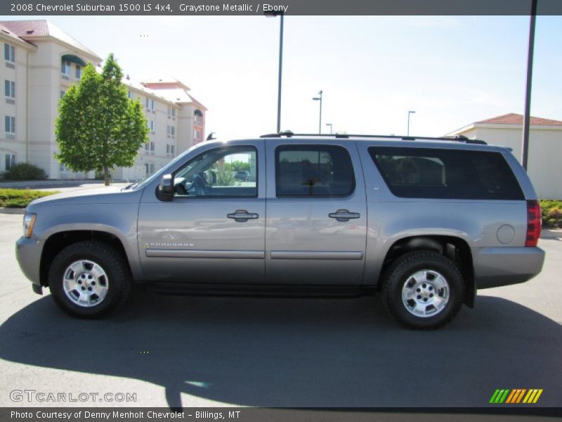 Graystone Metallic / Ebony 2008 Chevrolet Suburban 1500 LS 4x4