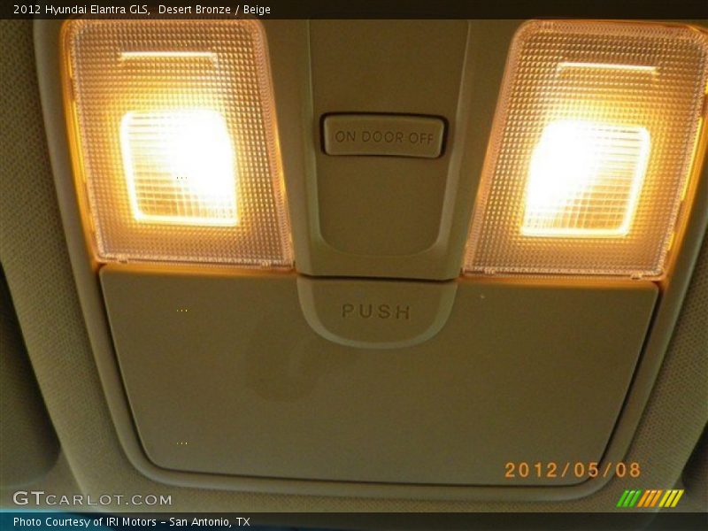 Desert Bronze / Beige 2012 Hyundai Elantra GLS