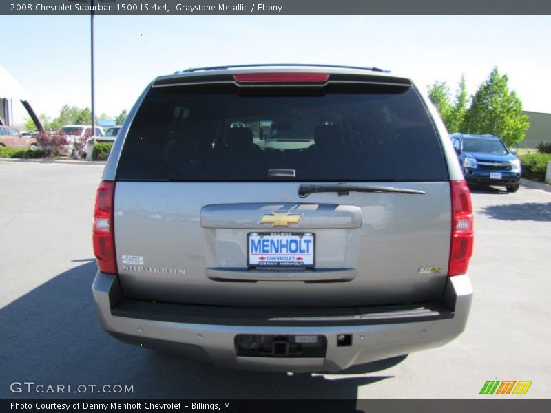 Graystone Metallic / Ebony 2008 Chevrolet Suburban 1500 LS 4x4