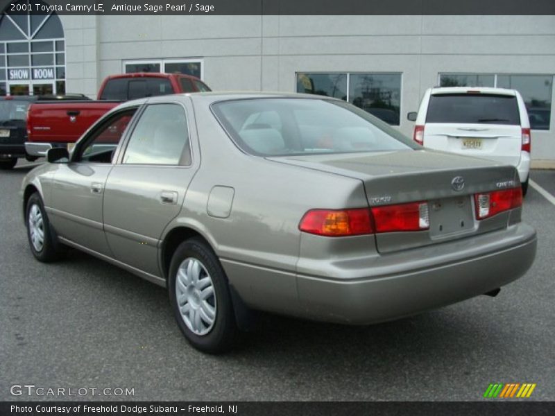 Antique Sage Pearl / Sage 2001 Toyota Camry LE