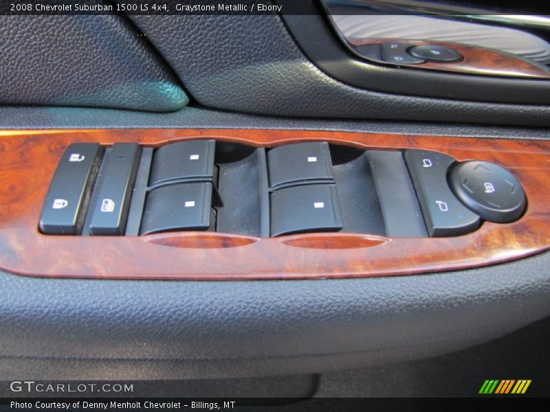 Graystone Metallic / Ebony 2008 Chevrolet Suburban 1500 LS 4x4