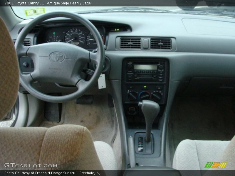 Dashboard of 2001 Camry LE