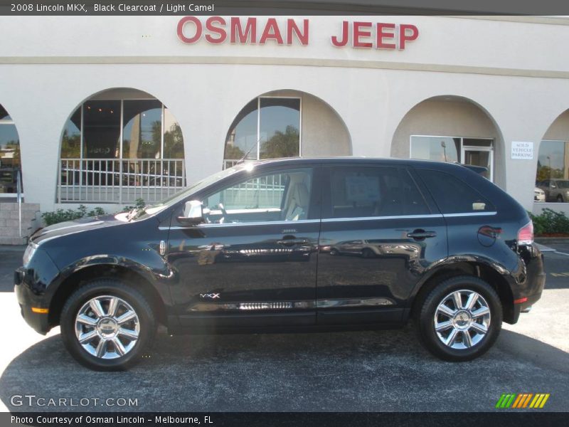 Black Clearcoat / Light Camel 2008 Lincoln MKX