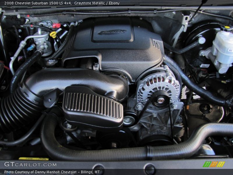 Graystone Metallic / Ebony 2008 Chevrolet Suburban 1500 LS 4x4