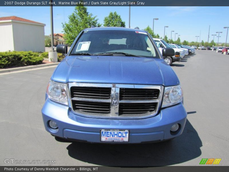 Marine Blue Pearl / Dark Slate Gray/Light Slate Gray 2007 Dodge Durango SLT 4x4
