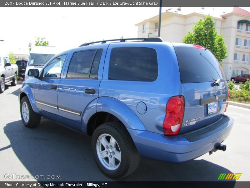 Marine Blue Pearl / Dark Slate Gray/Light Slate Gray 2007 Dodge Durango SLT 4x4
