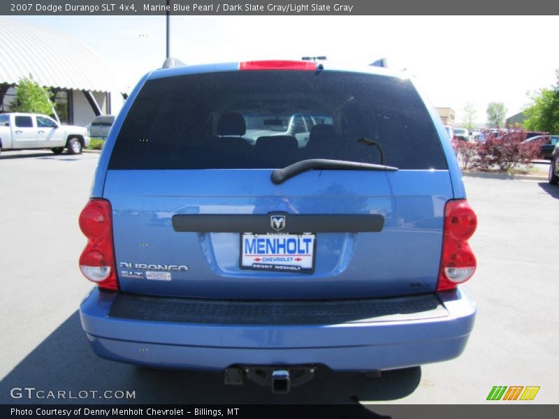 Marine Blue Pearl / Dark Slate Gray/Light Slate Gray 2007 Dodge Durango SLT 4x4
