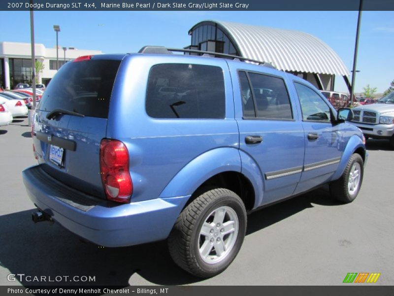Marine Blue Pearl / Dark Slate Gray/Light Slate Gray 2007 Dodge Durango SLT 4x4