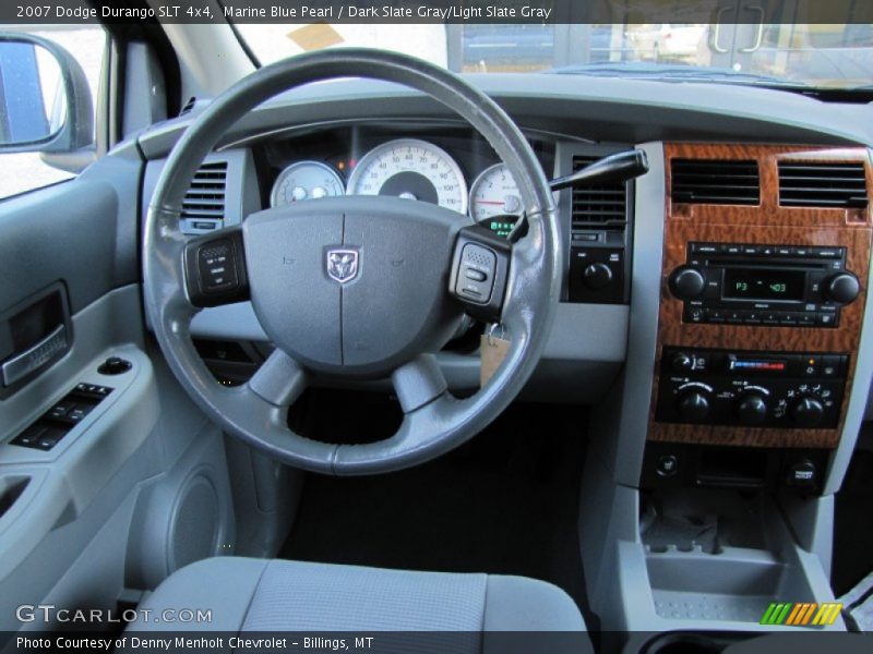 Marine Blue Pearl / Dark Slate Gray/Light Slate Gray 2007 Dodge Durango SLT 4x4