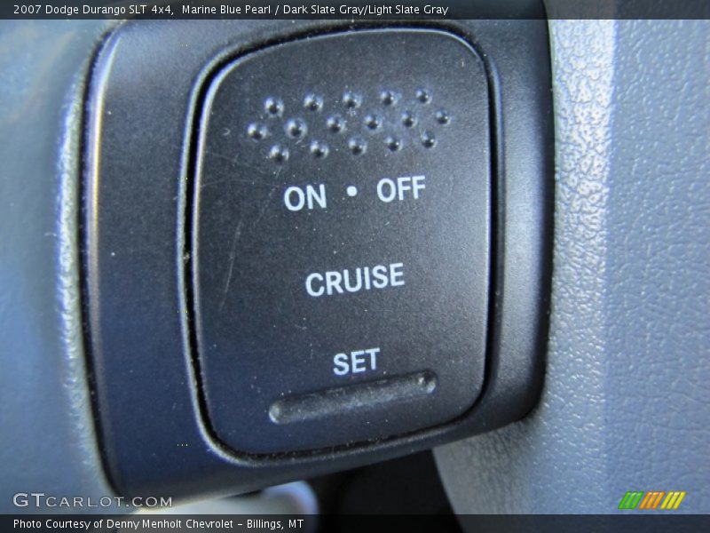 Marine Blue Pearl / Dark Slate Gray/Light Slate Gray 2007 Dodge Durango SLT 4x4