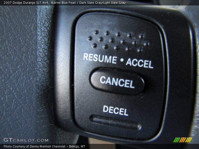 Marine Blue Pearl / Dark Slate Gray/Light Slate Gray 2007 Dodge Durango SLT 4x4
