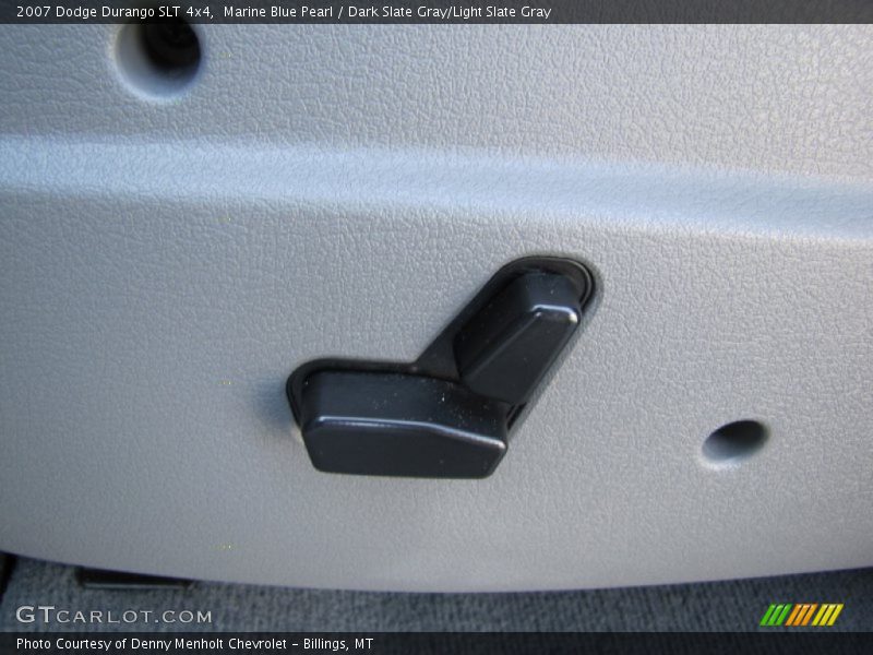 Marine Blue Pearl / Dark Slate Gray/Light Slate Gray 2007 Dodge Durango SLT 4x4