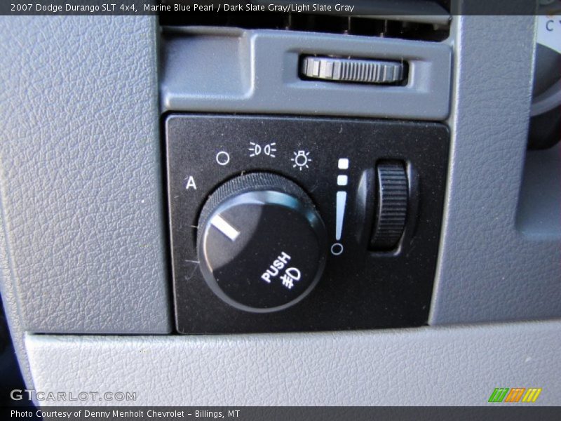 Marine Blue Pearl / Dark Slate Gray/Light Slate Gray 2007 Dodge Durango SLT 4x4