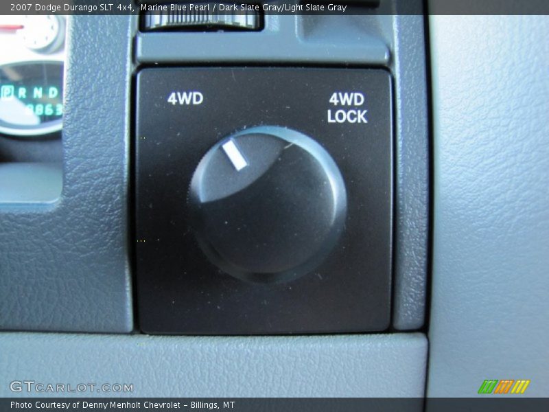 Controls of 2007 Durango SLT 4x4