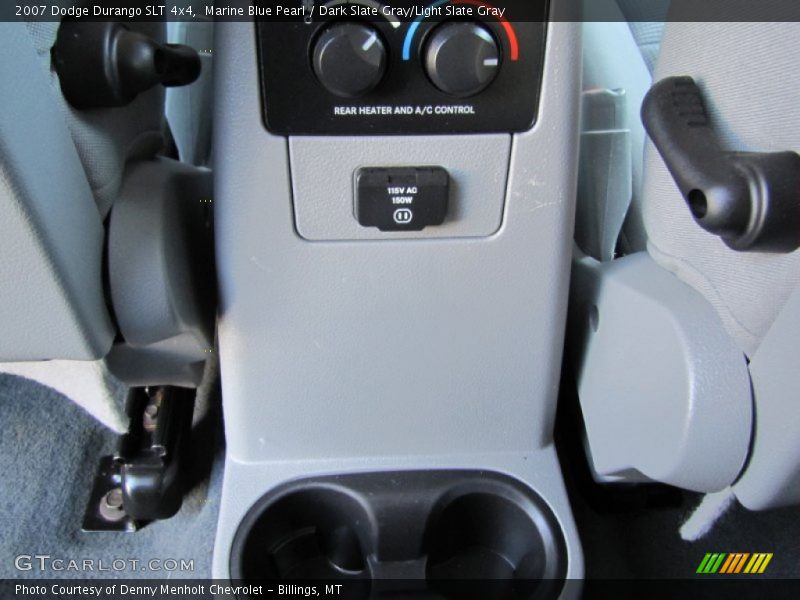 Marine Blue Pearl / Dark Slate Gray/Light Slate Gray 2007 Dodge Durango SLT 4x4