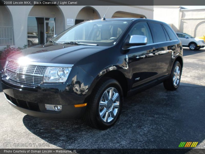 Black Clearcoat / Light Camel 2008 Lincoln MKX